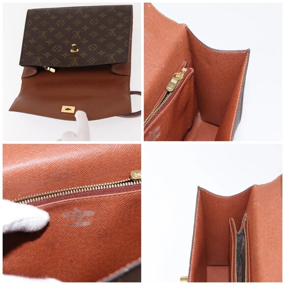 LOUIS VUITTON Monogram Malesherbes Hand Bag M51379 LV Auth 147441 - Picture 16 of 16